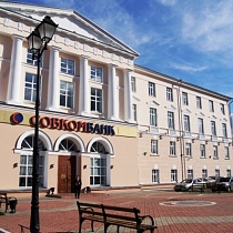 Ремонт фасада «Совкомбанка» г. Кострома